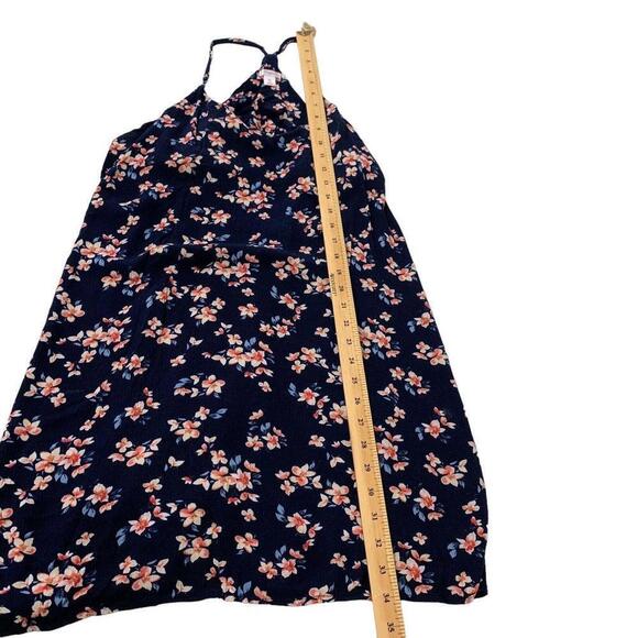 Xhilaration Black Floral Stretch Strappy Neck Boho Summer Sun Dress Size XXL‌ - Picture 8 of 9